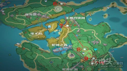 原神2.1清籁岛及海祗岛精英怪讨伐路线推荐