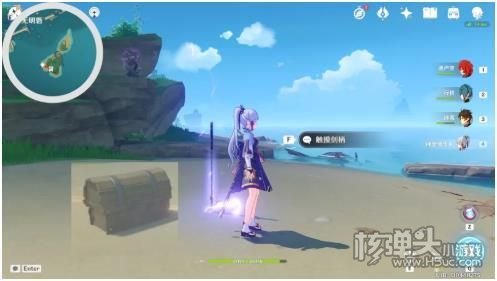 原神2.1稻妻隐藏商人清子位置分享