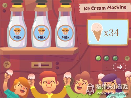 愤怒的小奶牛试玩：一起来生产冰淇淋吧(4)