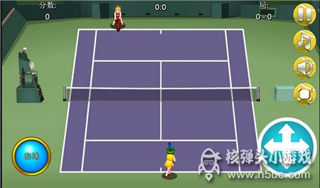 核弹头每日小游戏推荐：网球公开赛