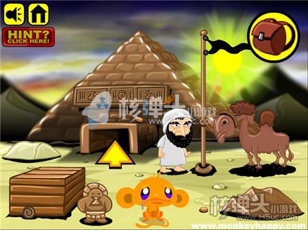 逗小猴开心之金字塔小游戏 与小猴探秘金字塔