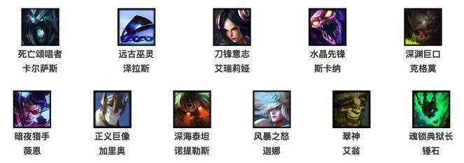 lol4月21日周免英雄最新公告 本周半价皮肤介绍