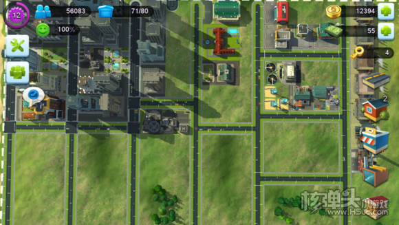 模拟城市我是市长布局图 完美布局图分享