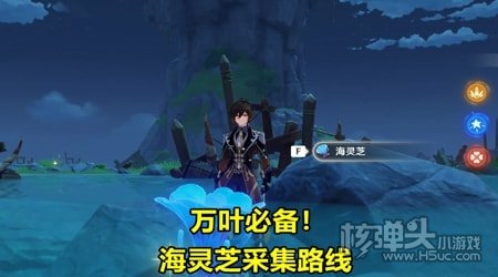 原神海灵芝最佳采集路线推荐 海灵芝位置分布