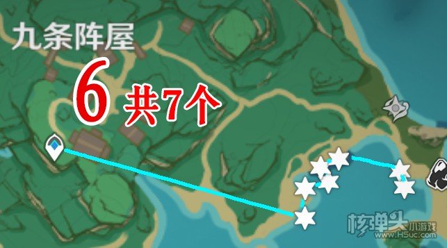 原神稻妻区域海灵芝采集路线分享