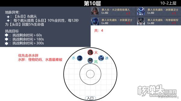 原神2.0版本深境螺旋9-12层怪物分布位置
