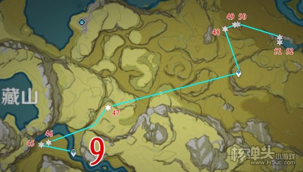 原神稻妻璃月圣遗物狗粮探索路线分享