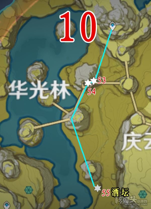 原神稻妻璃月圣遗物狗粮探索路线分享