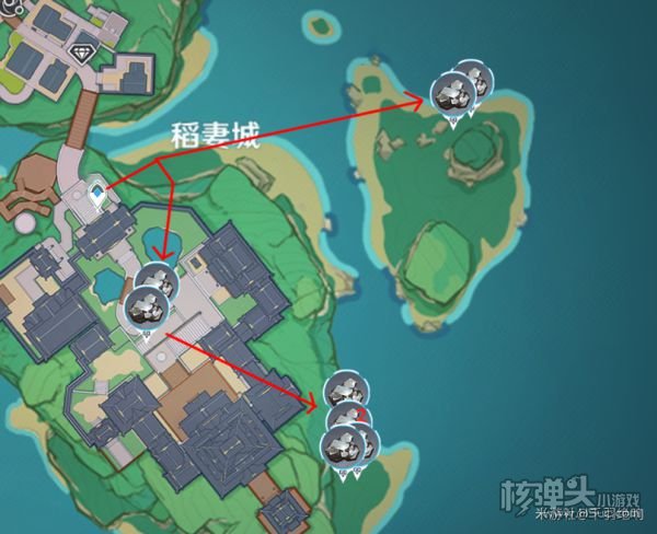 原神2.0版本稻妻白铁矿采集地点一览