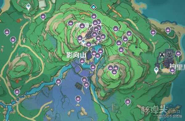 原神绯樱绣球刷新点位一览 绯樱绣球刷在哪