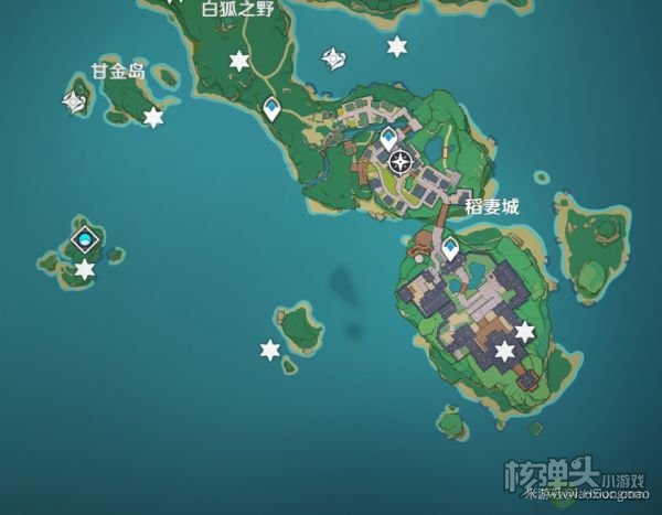 原神2.0版本全部雷神瞳位置标识汇总