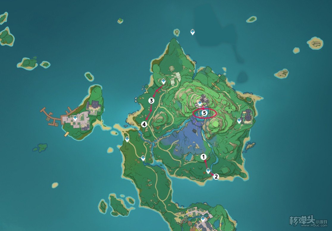原神稻妻继电石攻略 稻妻继电石位置分布图