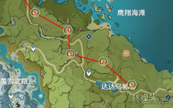 原神蒙德地图地脉花位置及怪物汇总