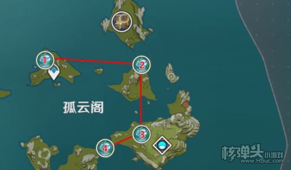 原神璃月地图地脉花位置及怪物汇总