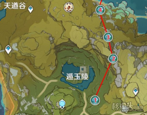 原神璃月地图地脉花位置及怪物汇总