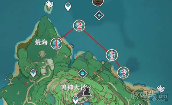 原神稻妻地图地脉花位置及怪物汇总