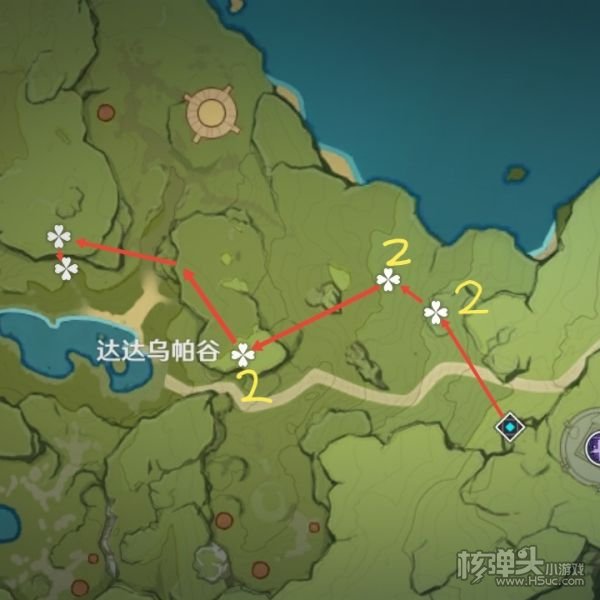 原神2.0版本晶蝶快速抓捕路线 晶蝶在哪里抓