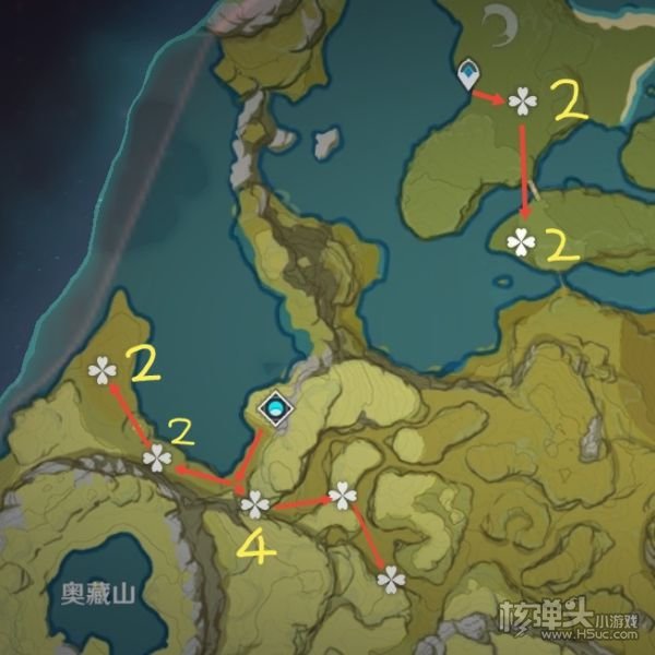 原神2.0版本晶蝶快速抓捕路线 晶蝶在哪里抓
