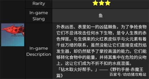 原神鱼类大全一览 原神鱼类全部种类图鉴介绍