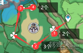 原神稻妻特产血斛哪里多 血斛采集路线推荐
