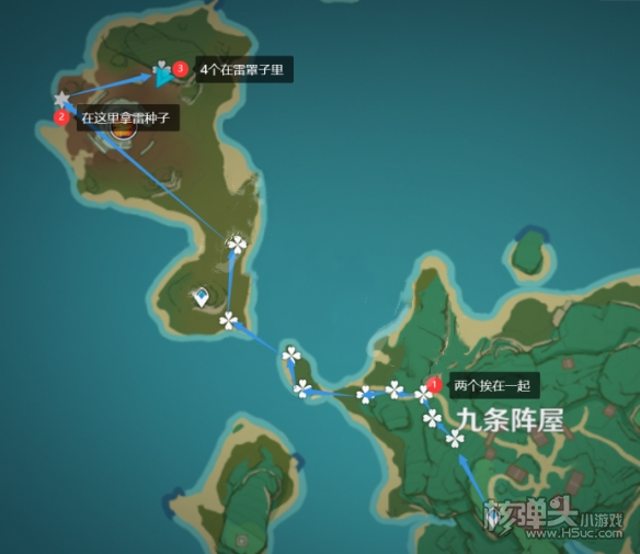 原神稻妻特产血斛哪里多 血斛采集路线推荐