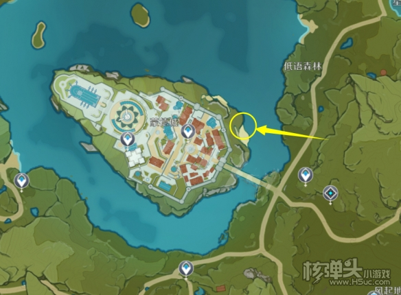 原神2.1钓鱼协会在哪 2.1版本钓鱼协会位置一览