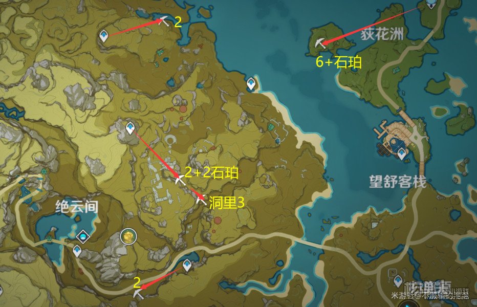原神最新版本白铁块哪里多 2021白铁块位置汇总