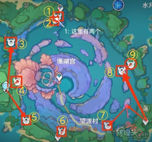 原神珊瑚宫奇怪的标记隐藏任务完成攻略