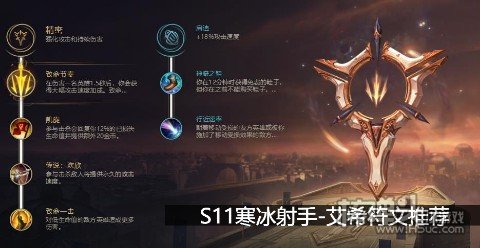 S11寒冰射手艾希符文推荐