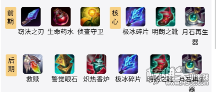 S11赛季LOL琴女如何出装