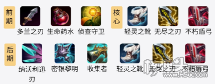 S11赛季LOL赛娜暴击对线出装