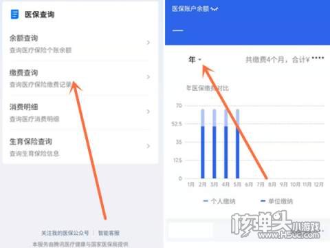 微信查看医保缴费明细方法3