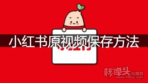 小红书原视频保存方法