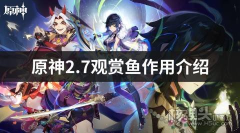 原神2.7观赏鱼作用介绍 观赏鱼有什么用