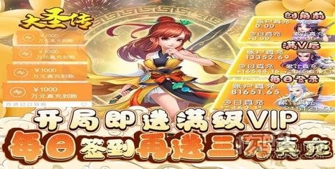大圣传-GM免费直充