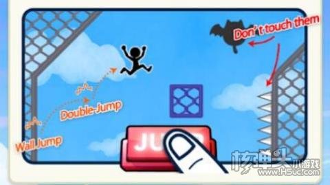 火柴人墙壁跳跃（WallJump）