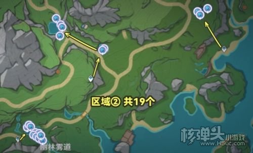 《原神》101朵湖光铃兰全收集路线一览