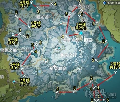 《原神》星银矿石分布位置一览2023