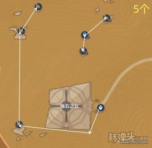 《原神》4.2版本圣金虫最高效采集路线一览