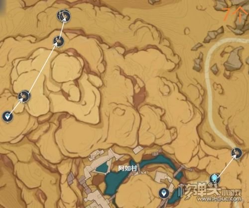 《原神》4.2版本圣金虫最高效采集路线一览