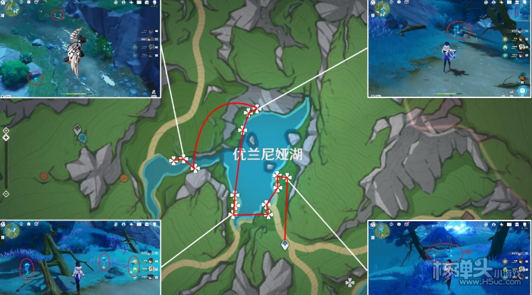 《原神》湖光铃兰采集位置一览 湖光铃兰采集路线介绍