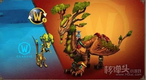 暴雪公布《WOW》2024龙年生肖坐骑木蛟