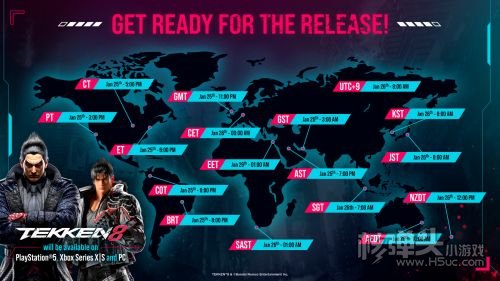 《铁拳8》全球解锁时间公布1月26日火热开战